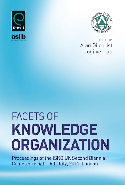 Book cover image for Facets of Knowledge Organization ISBN: 9781780526140